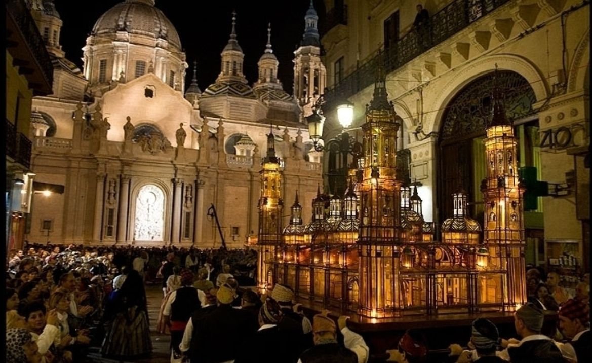 Rosario de Cristal Fiestas del Pilar 2024, Zaragoza