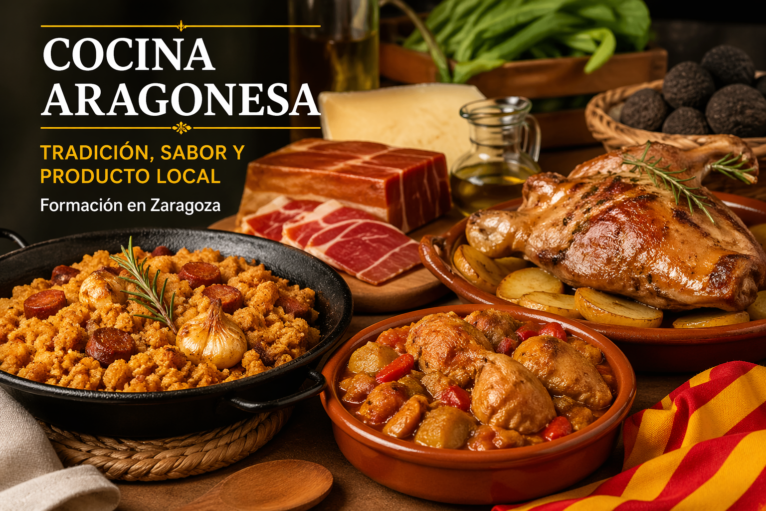 formacion de cursos de cocina de aragon en zargoza