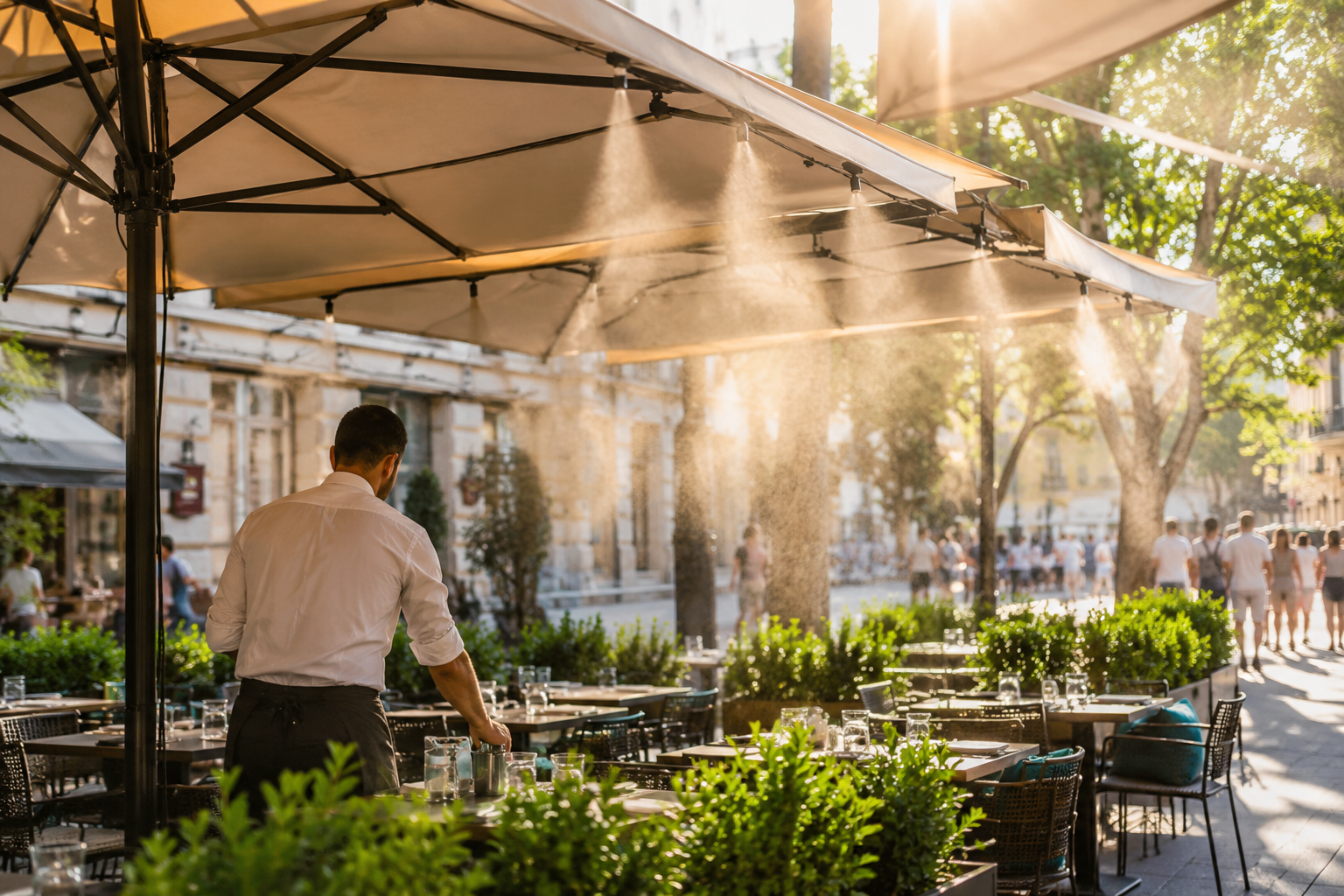 normativa para el calor extremo en terrazas zaragoza